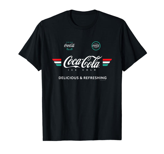 Coca-Cola Delicious & Refreshing Patch Logo T-Shirt
