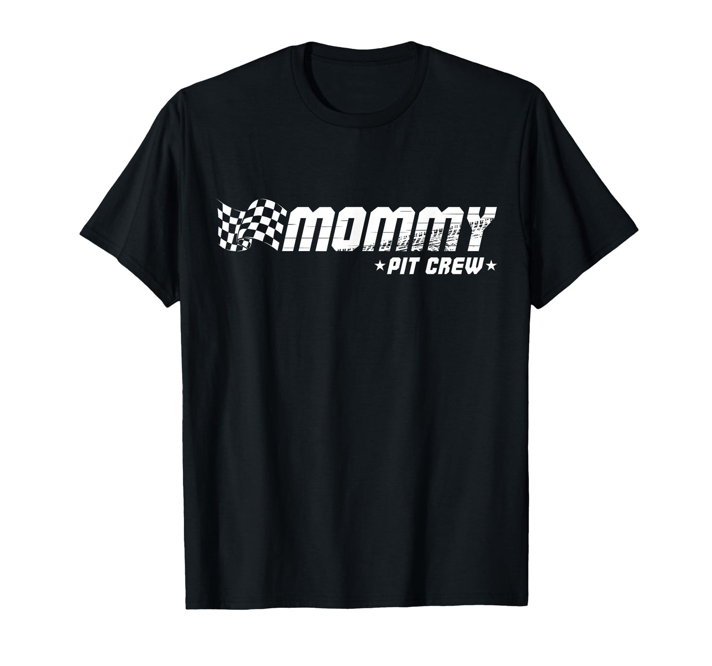 Mommy Pit Crew Race Car Birthday Family Racing T-Shirt