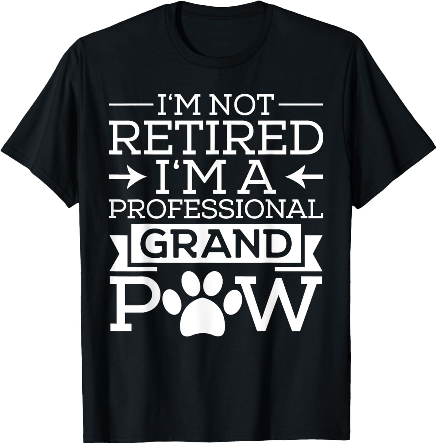 Grand Paw Shirt Grandpa Grandpaw Gifts Dog Lover Gift Men T-Shirt