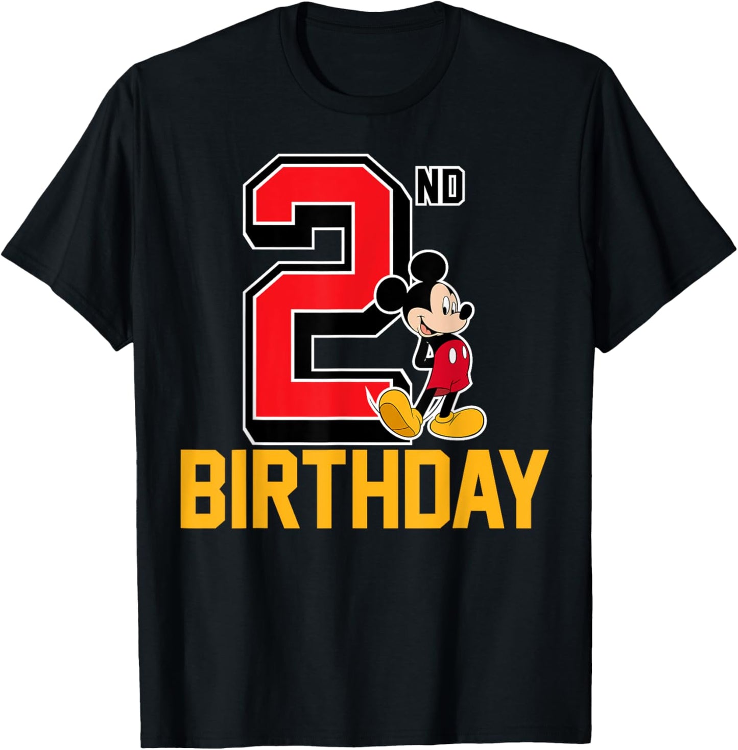 Disney - Mickey Mouse My 2nd Birthday T-Shirt