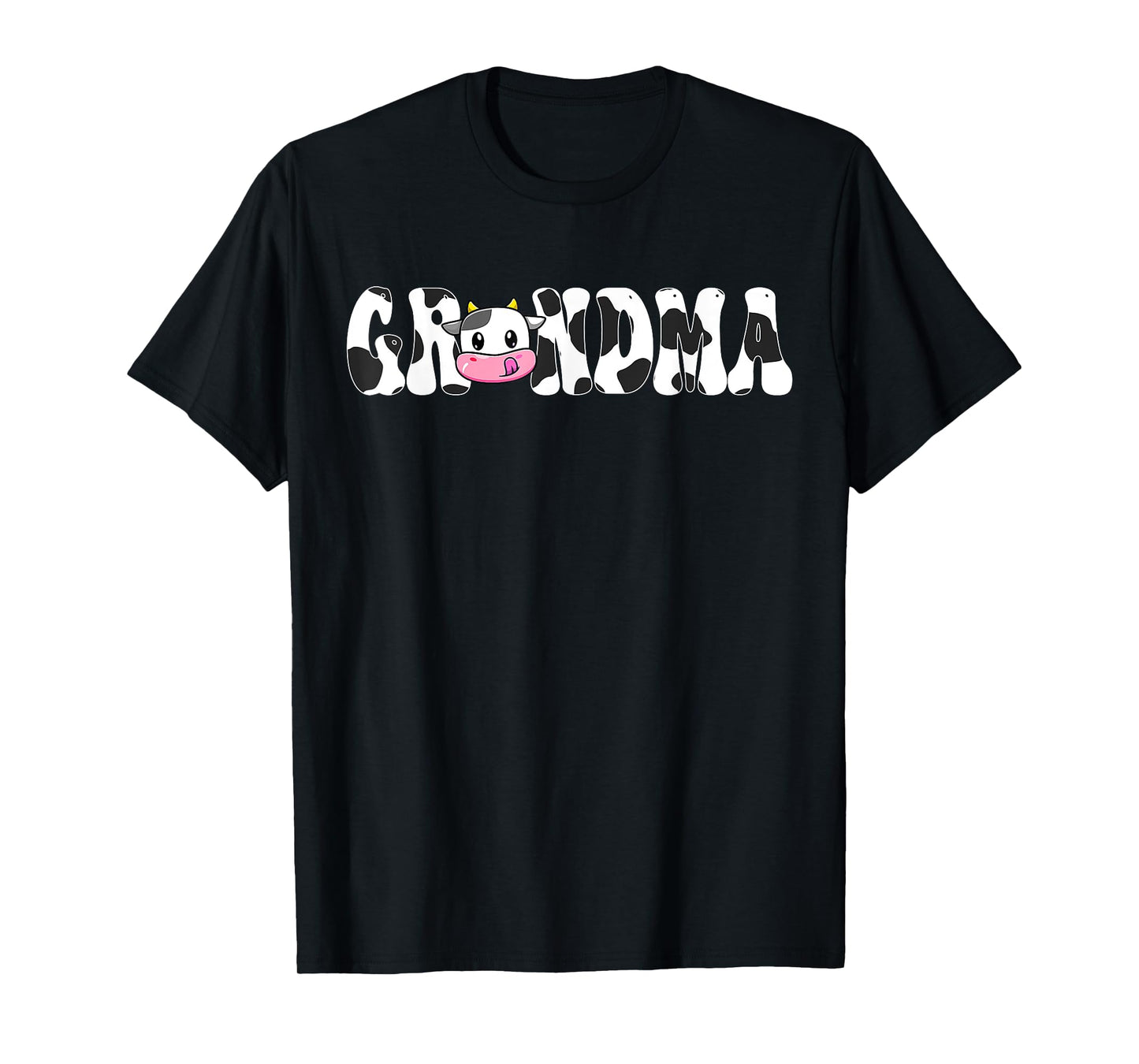 Grandma Of The Birthday Girl Cow Family Matching 1st T-Shirt
