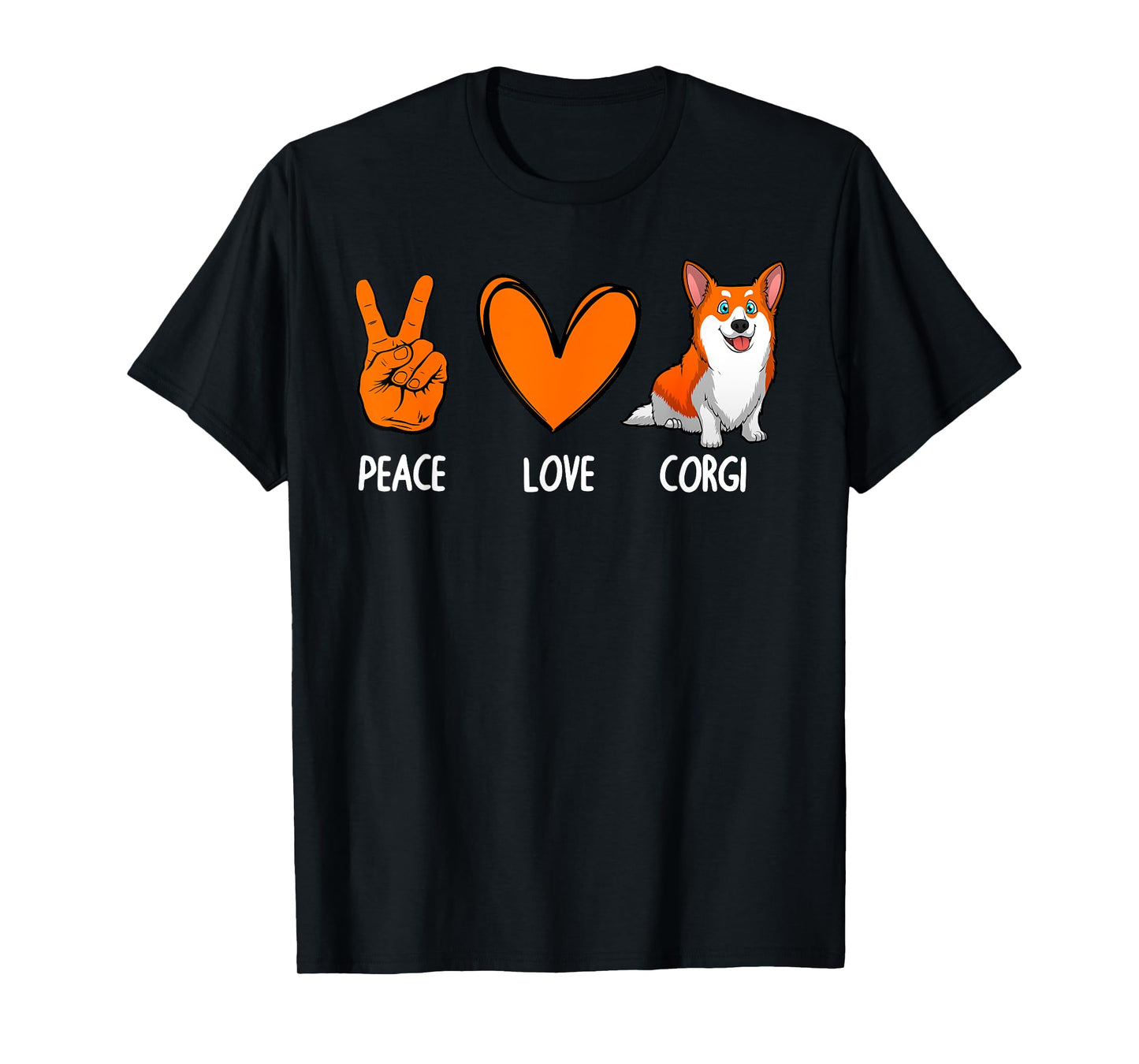 Funny Corgi Design for Men Women Kids Dog Welsh Corgi Lovers T-Shirt