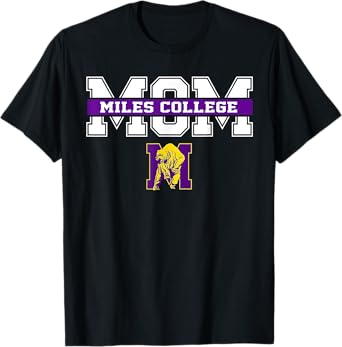Miles College Mom Mother Arch Vintage Design for Women T-Shirt