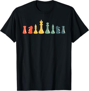 Cool Chess Lover Art For Men Boys Kids Chess Players Novelty T-Shirt