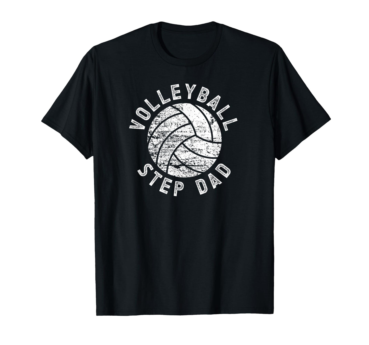 Volleyball Step-Dad Of A Volleyball Player Stepfather T-Shirt