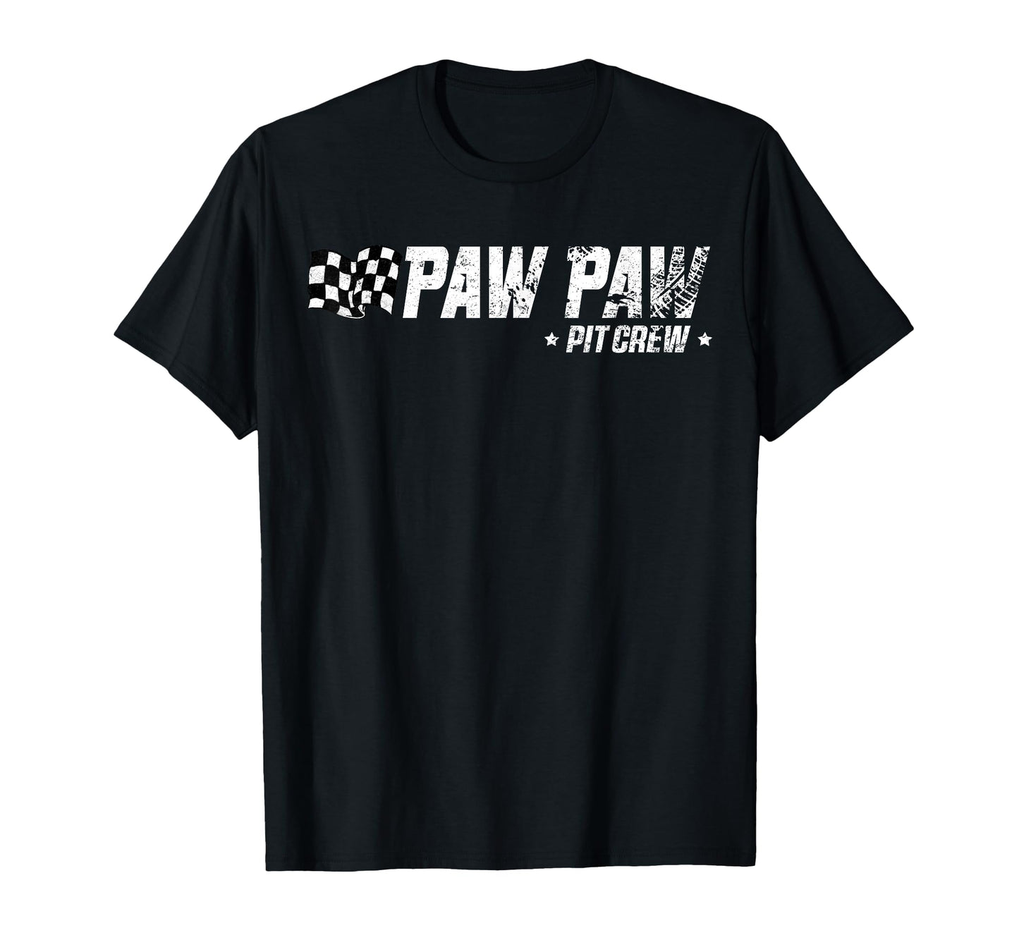 Paw Paw Pit Crew Race Car Birthday Family Racing T-Shirt
