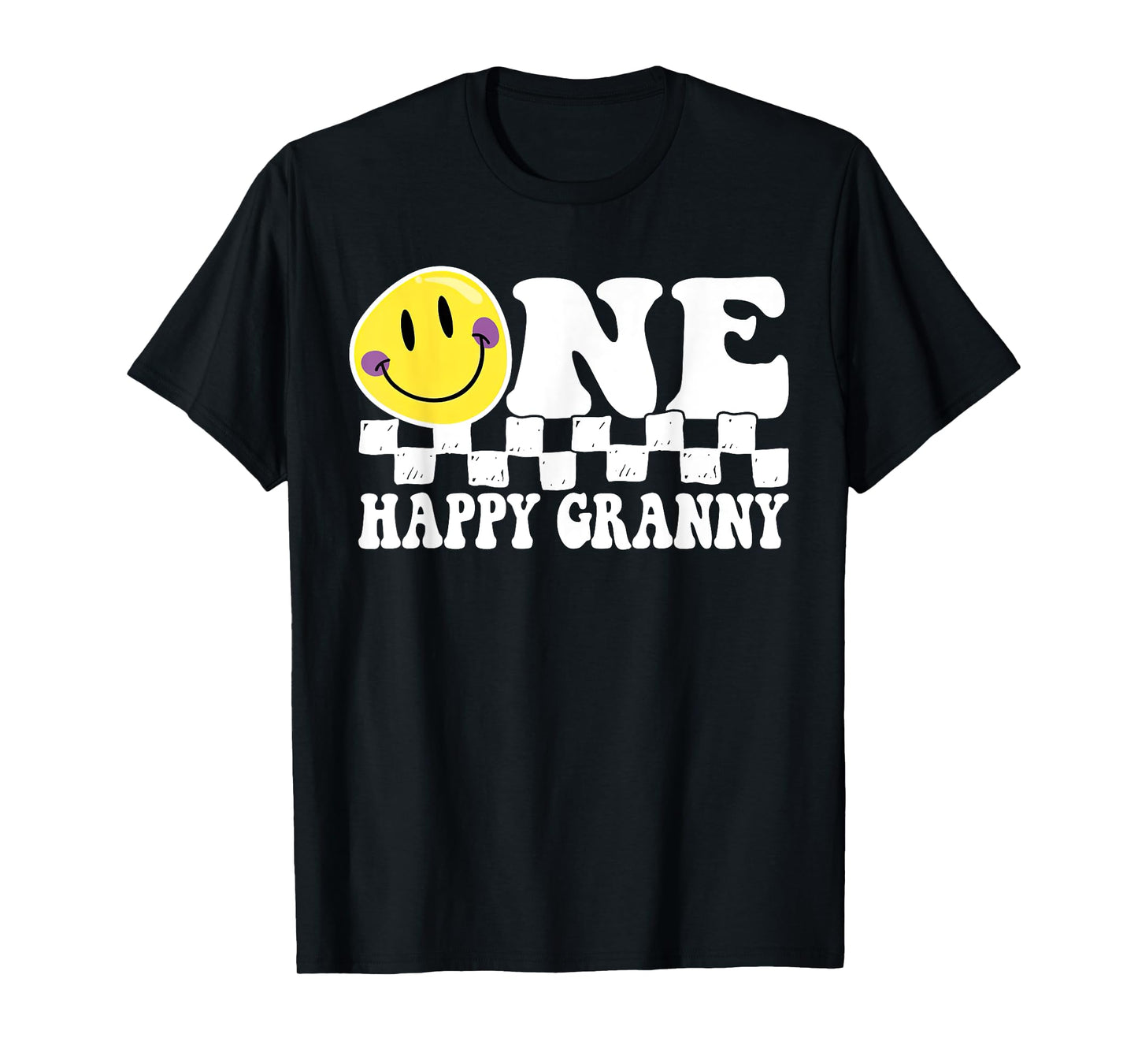 One Happy Dude Granny 1st Birthday Family Matching T-Shirt