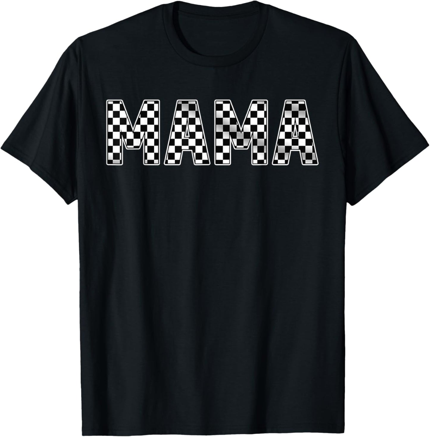 Pit Crew Mama Racing Car Family Matching Birthday Party T-Shirt