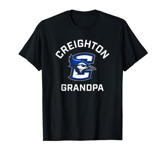 Creighton University Bluejays Arched Grandpa T-Shirt