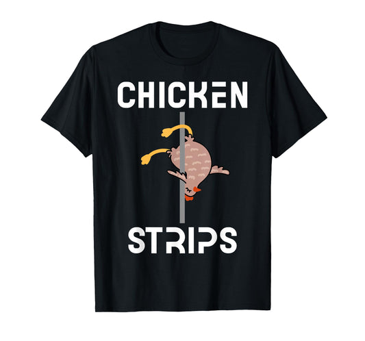 Chicken Strips Funny Dancing Chicken BBQ Barbeque Squad T-Shirt