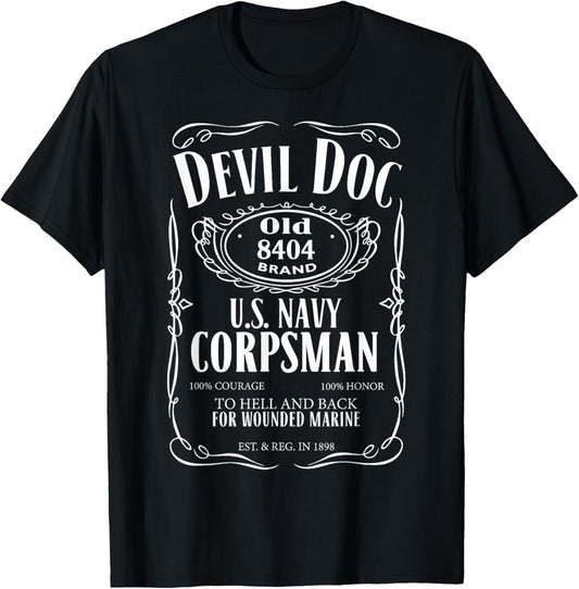 Corpsman 8404 DevilDoc Gift For Corpsman T-Shirt