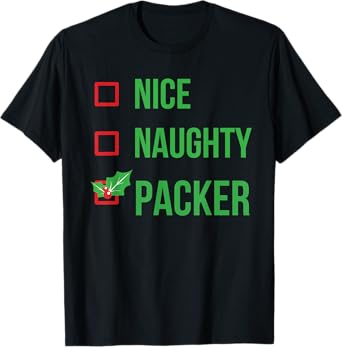 Packer Funny Pajama Christmas T-Shirt