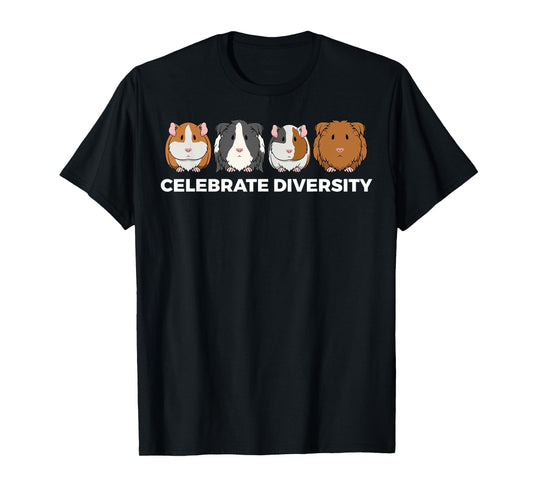 Cool Guinea Pig Art for Men Women Cavy Pet Guinea Pig Lover T-Shirt