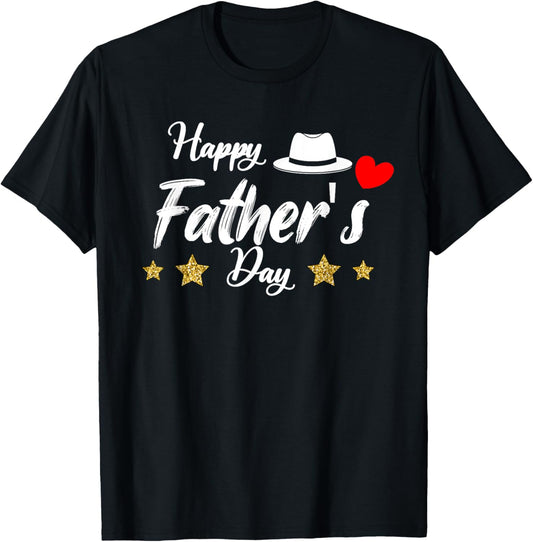 Happy Father's Day 2025 Tshirt for Men Dad Grandpa Love T-Shirt