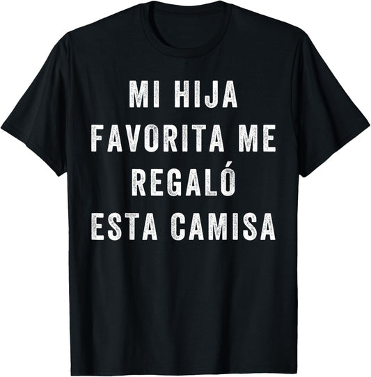 Camisa para Papa e Hija Camisa graciosa para papa y mama T-Shirt