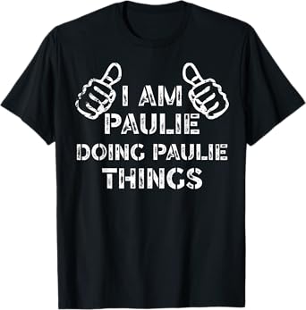 Christmas Paulie DOING Paulie THINGS lazy Halloween costume T-Shirt