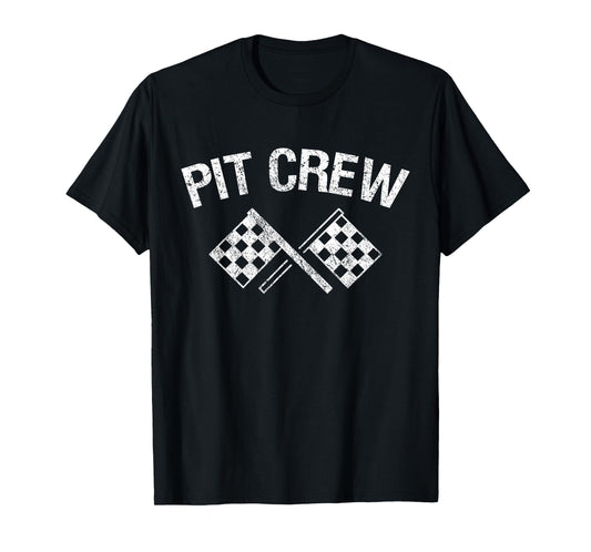 Pit Crew for Racing Car Parties T-Shirt