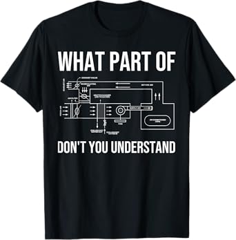Funny HVAC Design For Men Dad HVAC Installer Engineers Tech T-Shirt