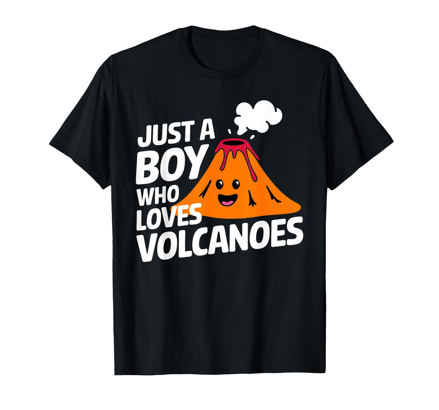 Funny Volcano Design For Boys Men Seismology Volcano Lovers T-Shirt