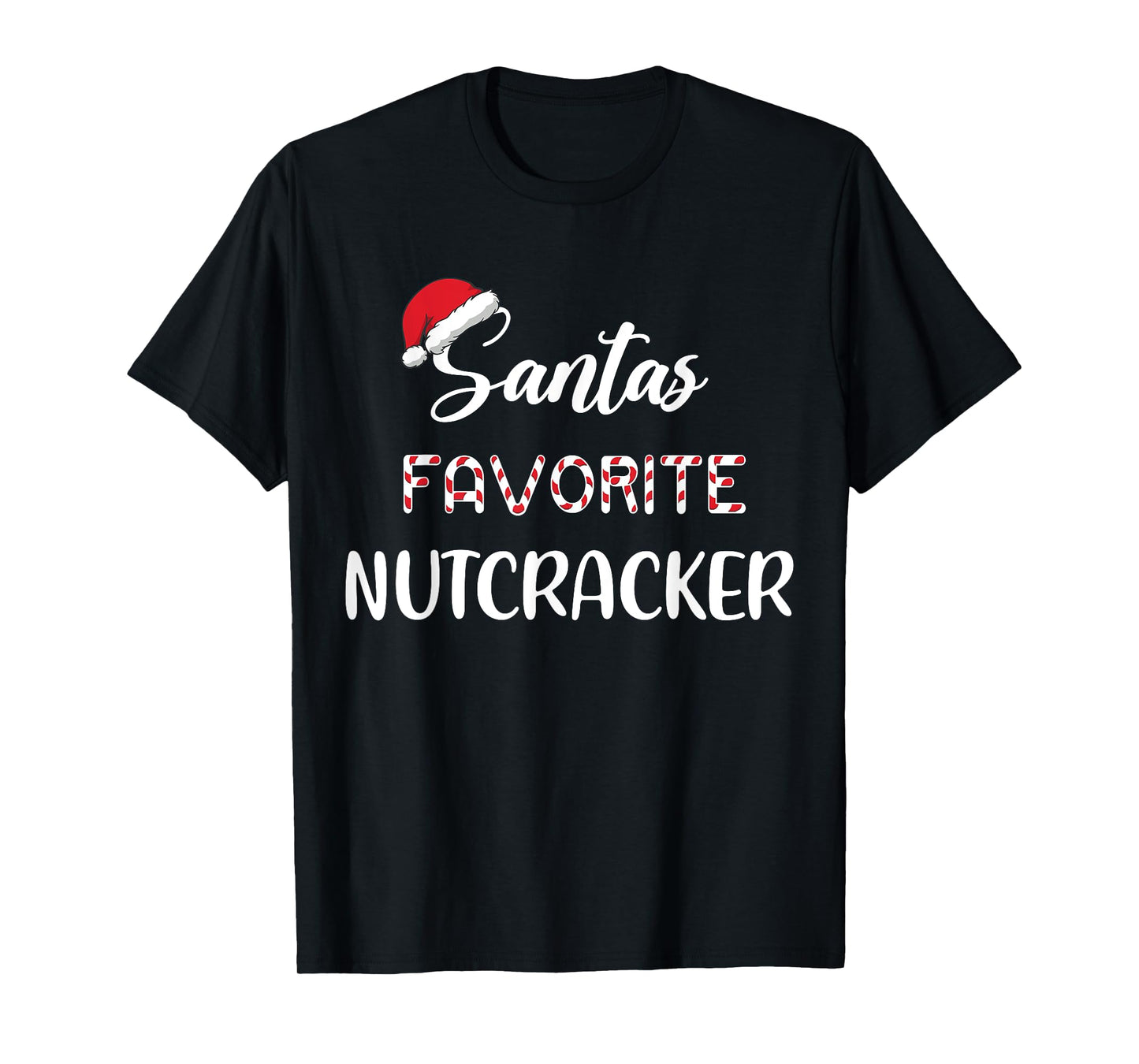 Santa’s Favorite Nutcracker Pajama Christmas Xmas T-Shirt