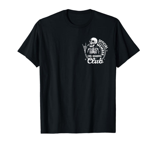 Official Member Cool Grandpas Club Family Father's Day T-Shirt