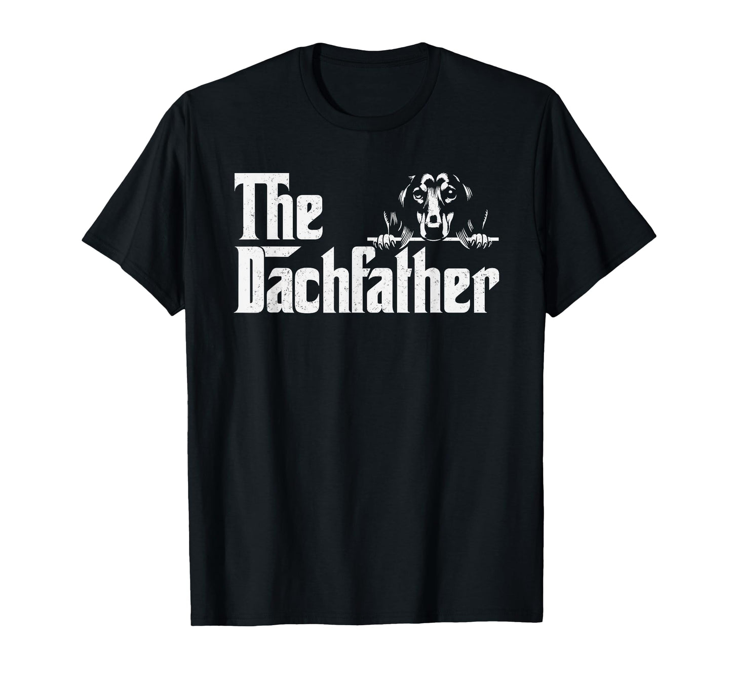 The Dachshund Fathers Day Dogfather gifts Wiener Dog Lover T-Shirt