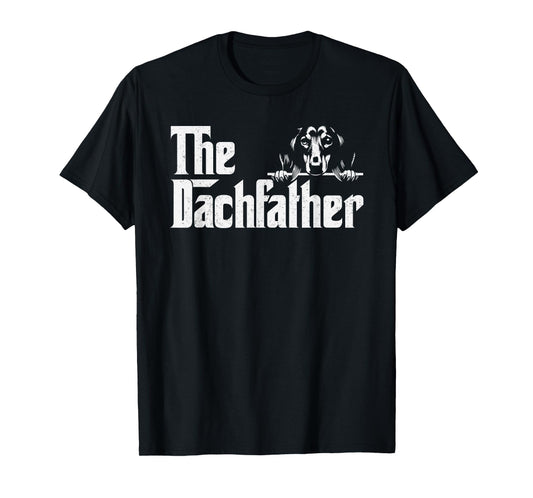The Dachshund Fathers Day Dogfather gifts Wiener Dog Lover T-Shirt