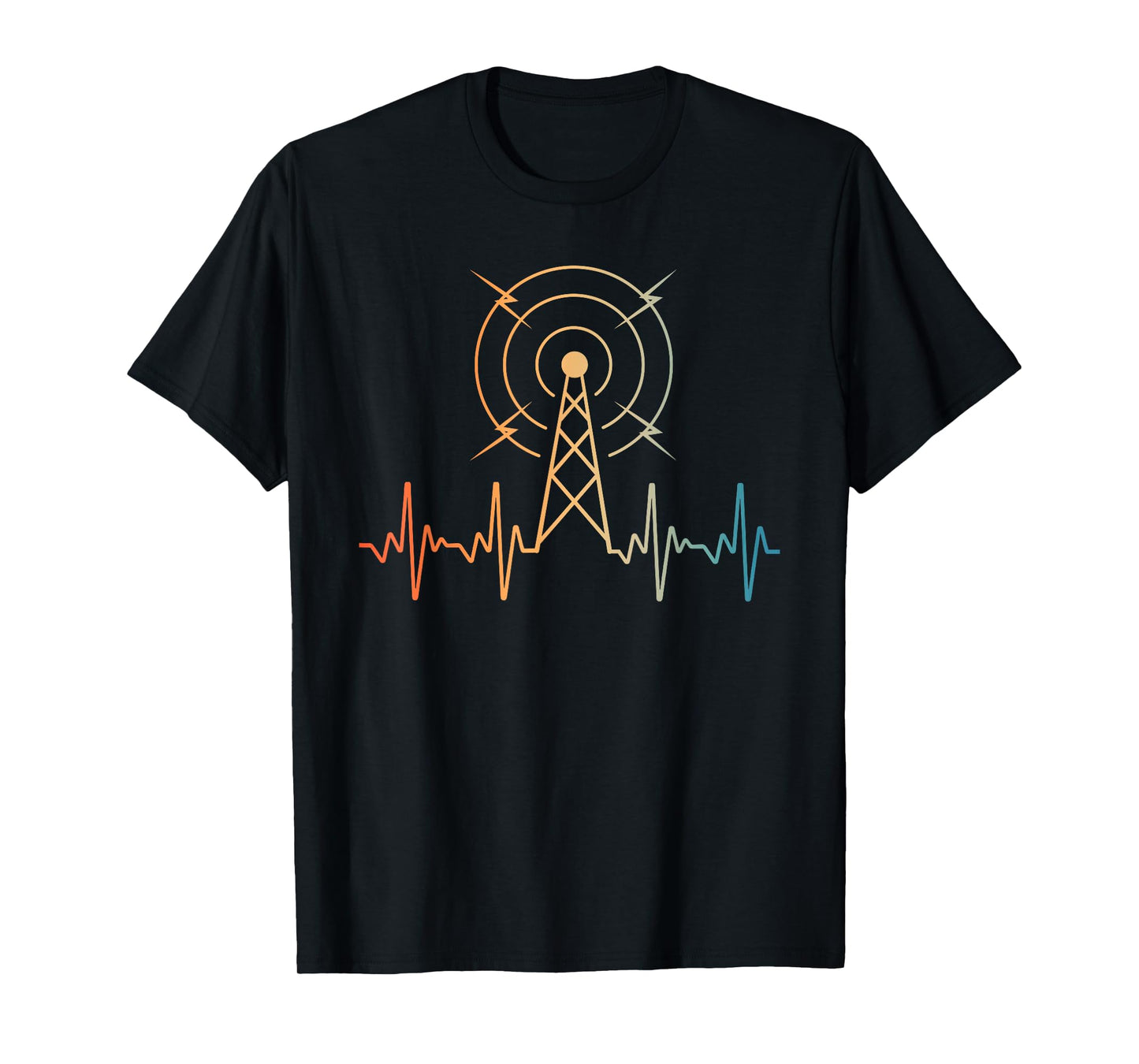 Funny Ham Radio Art For Men Women Ham Operator Amateur Radio T-Shirt