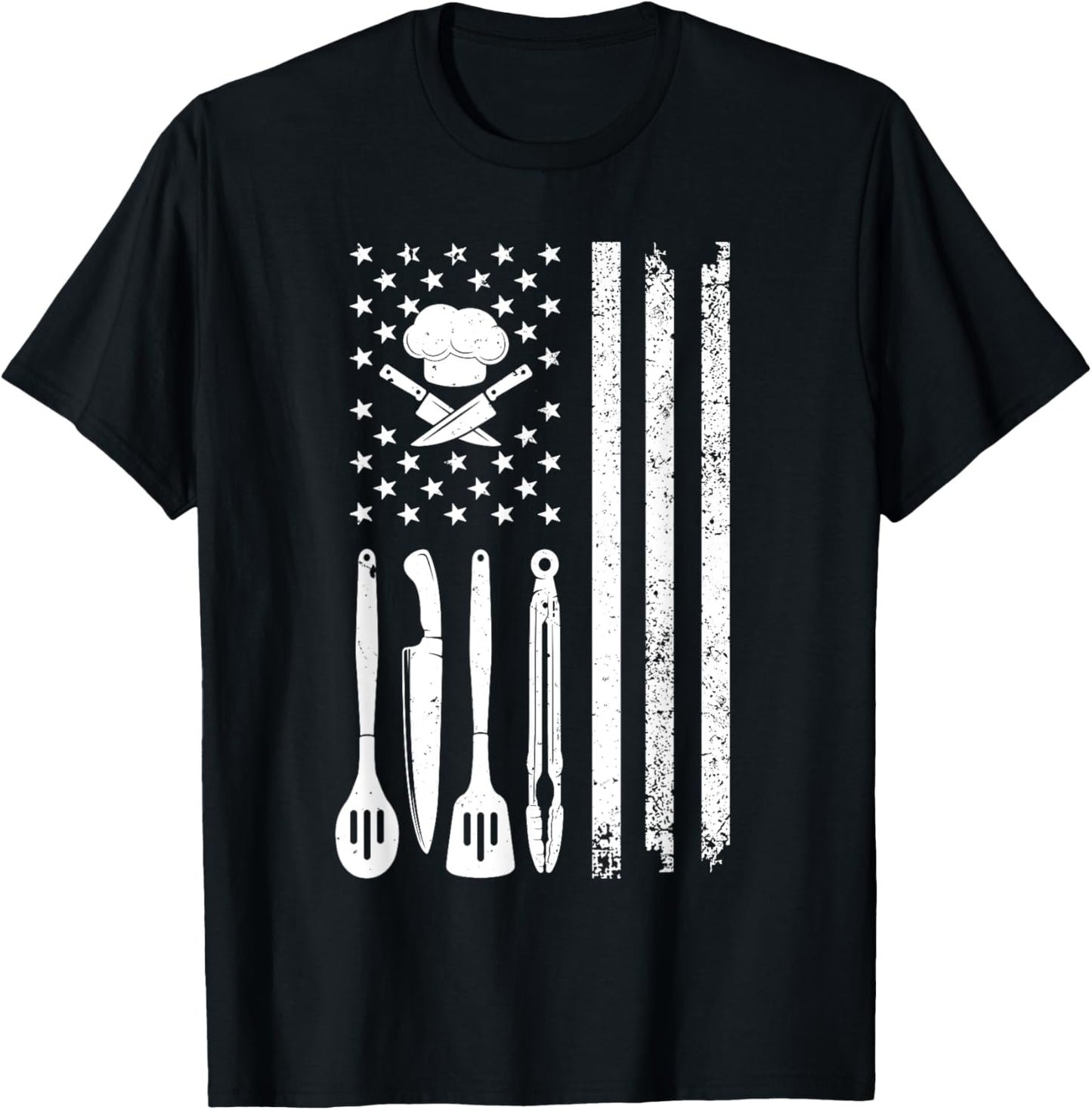 Cool Chef Art For Men Women Restaurant Cook Male Home Chef T-Shirt