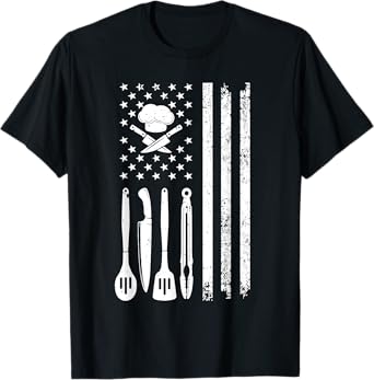 Cool Chef Art For Men Women Restaurant Cook Male Home Chef T-Shirt