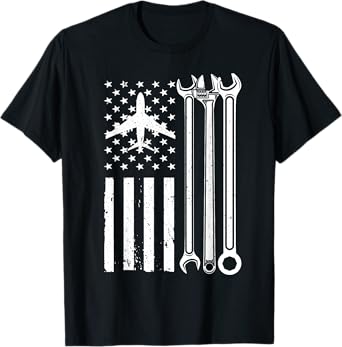 Aircraft Mechanic design For Men Women Aviation Maintenance T-Shirt