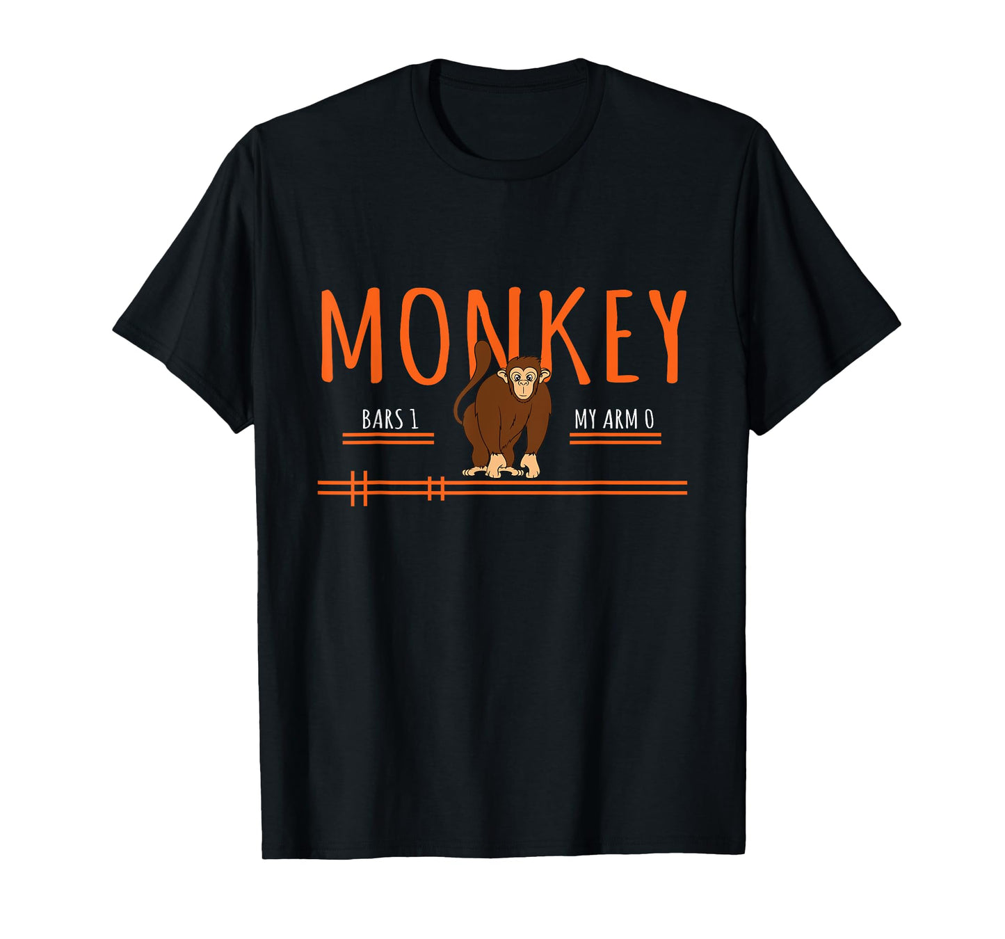 Monkey Graphic - Monkey Bars 0 My Arms 1 T-Shirt