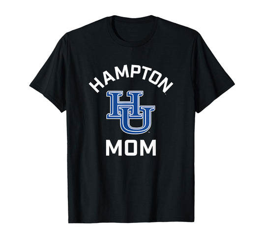 Hampton University Pirates Arched Mom T-Shirt