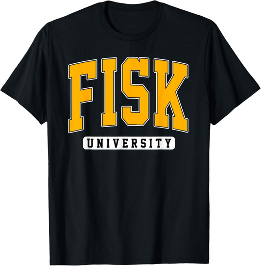 Fisk University Arch Vintage Retro Design for Men Women T-Shirt