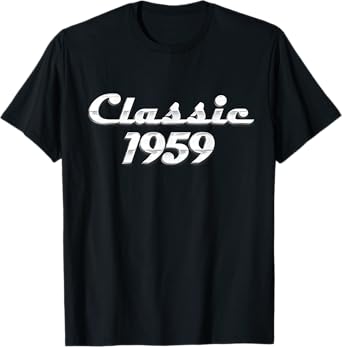 65 Year Old Gift Classic 1959 Vintage Car 65th Birthday T-Shirt