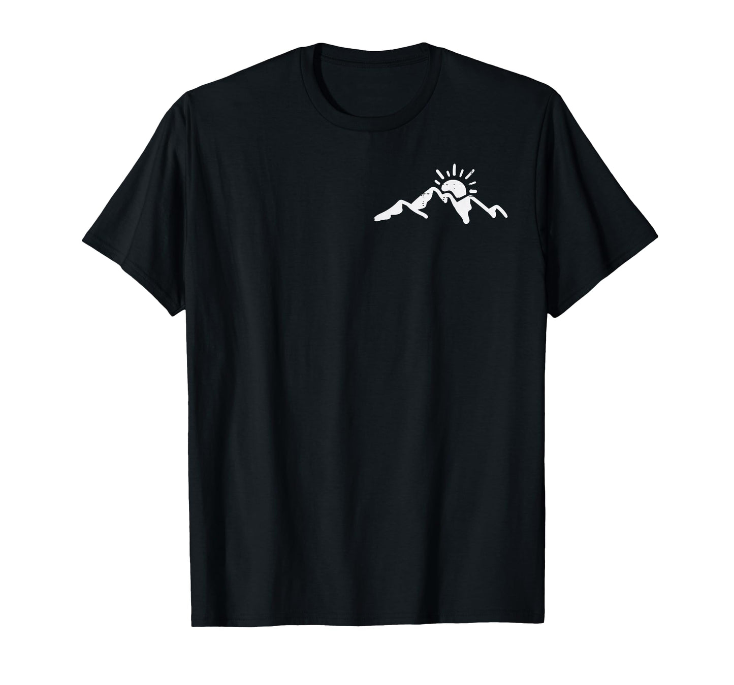 Climbing Mountain Sun Pocket Alpinism Climber Men Women Kids T-Shirt