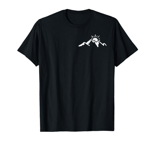 Climbing Mountain Sun Pocket Alpinism Climber Men Women Kids T-Shirt