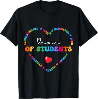 Cute Dean Of Students Appreciation Back to School T-Shirt