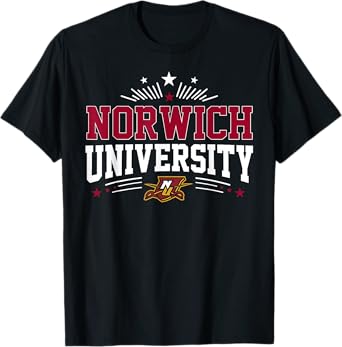 Norwich University Arch Vintage Design for Men Women T-Shirt
