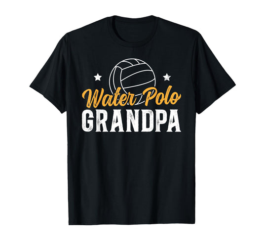 Water Polo Grandpa Of A Water Polo Player Grandfather T-Shirt