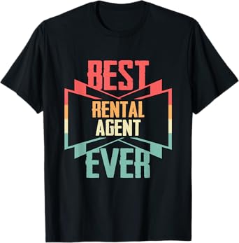 Vintage Best Rental Agent Ever T-Shirt