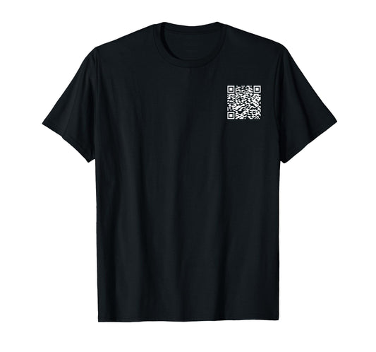 (2 SIDE) Funny QR Don't Be A Little Btch Code Saying Quote T-Shirt