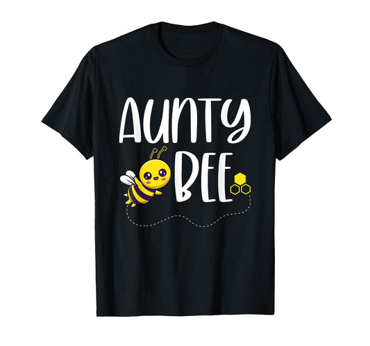 Birthday Bee Family Matching Aunty Bee Auntie Beekeeper Aunt T-Shirt