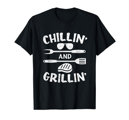 Bbq Barbecue Pit Men Women Kids Bbq Dad Costume For Kids T-Shirt