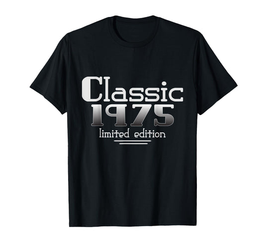 50 Year Old Classic 1975 Vintage 50th Birthday Party Men T-Shirt