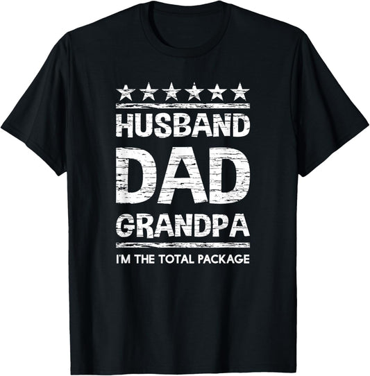 Husband Dad Grandpa Shirt Gift For Him T-Shirt