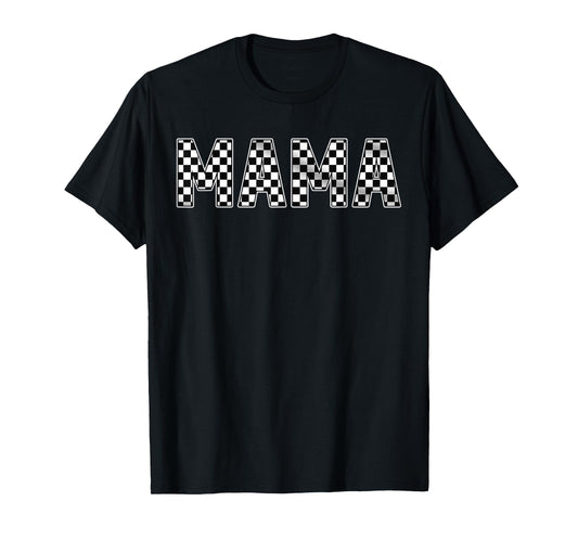 Pit Crew Mama Racing Car Family Matching Birthday Party T-Shirt