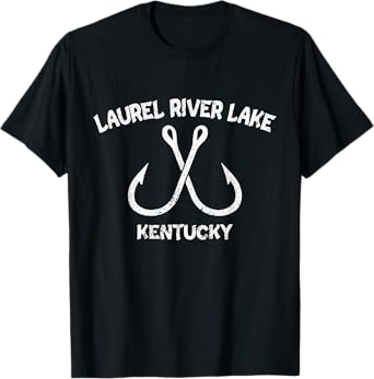 Cool Laurel River Lake KY Funny Fishing Camping Summer Gift T-Shirt