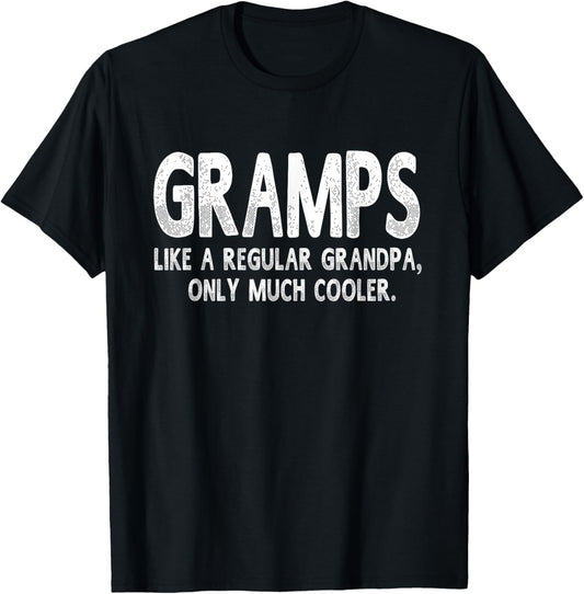 Gramps Definition Funny Grandpa Gift Idea for Grandfathers T-Shirt