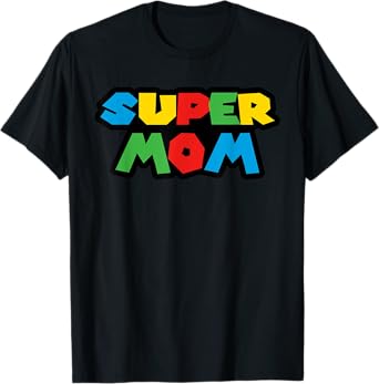 Gamer Super Mom Classic Funny Mother's Day T-Shirt